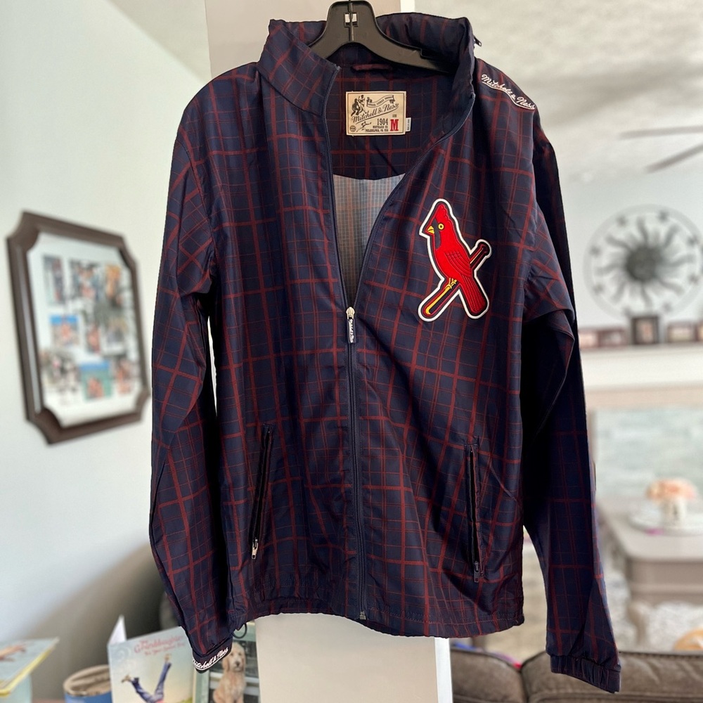 St. Louis Cardinals Mitchell & Ness Wind Breaker